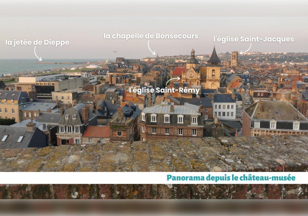Maison De Charme A Dieppe, Confort Et Loisirs エクステリア 写真